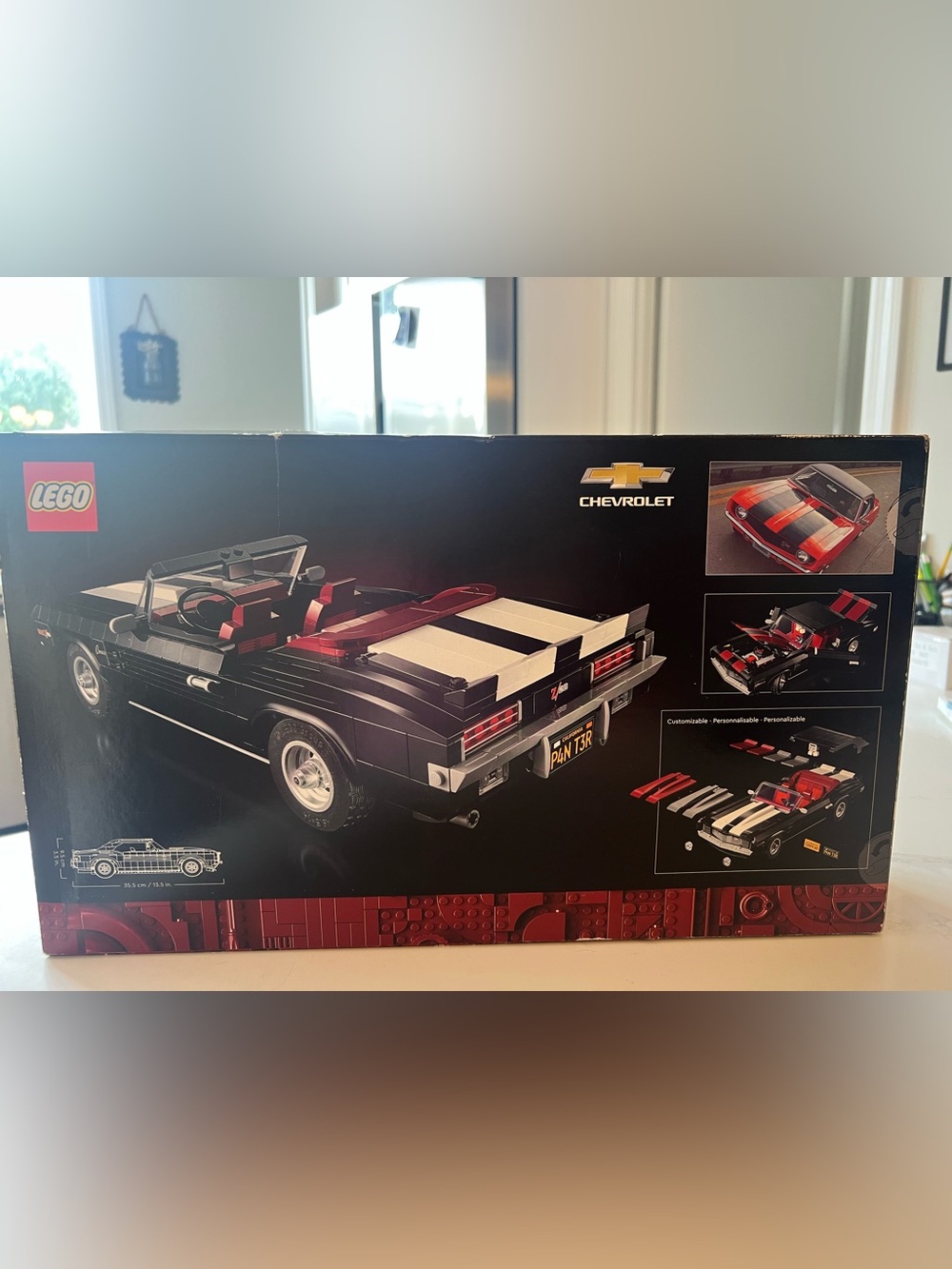 Brand NEW Damaged Box 100% Sealed LEGO Icons: Chevrolet Camaro Z28 10304 - Picture 2 of 9